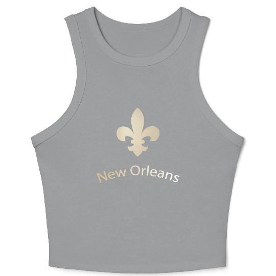 New Orleans Merchandise Crop Tank Top