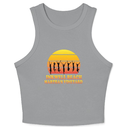Inkwell Beach Oak Bluffs Martha'S Vineyard Ma Crop Tank Top