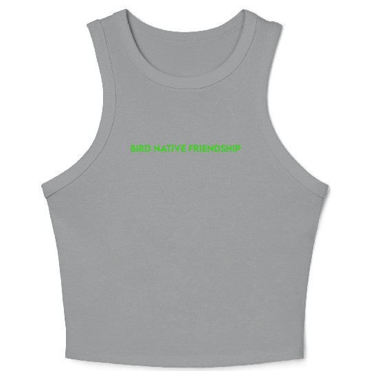 BIRD NATIVE FRIENDSHIP Crop Tank Top