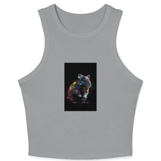 Chinchilla Colorful Crop Tank Top