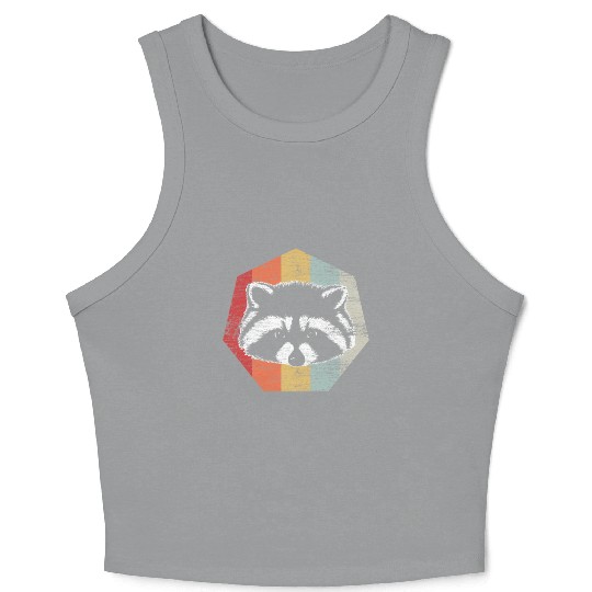 Ra Rac Trash Panda Crop Tank Top
