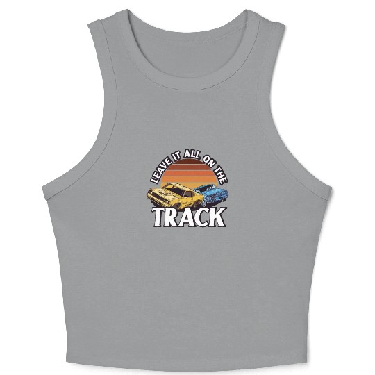 Demo Derby Demolition Derby Demolition Derby Lover Crop Tank Top