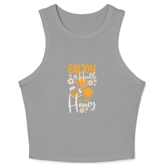 Beekeeper Flower Crop Tank Top