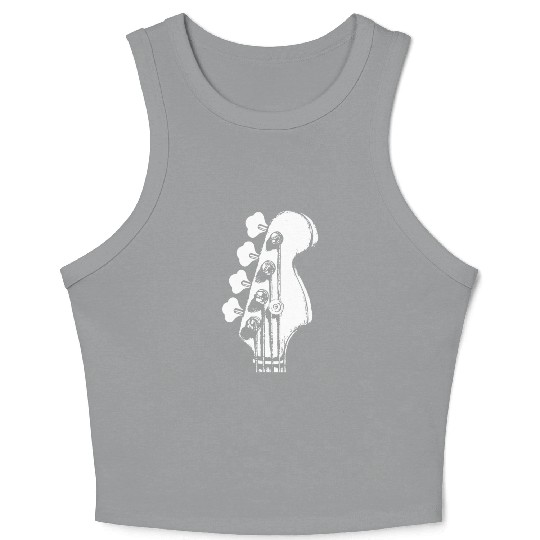 Guitar Classic Rock & Roll Guitar Lover Guitar Crop Tank Top