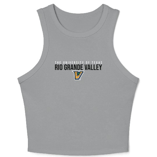 Ut Rio Grande Valley Utrgv Vaqueros Stacked Crop Tank Top