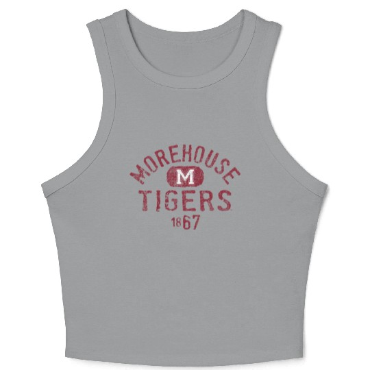 Morehouse Maroon Tigers Vintage 1867 Crop Tank Top