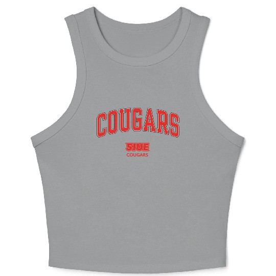 Southern Illinois Edwardsville Cougars Arch Crop Tank Top