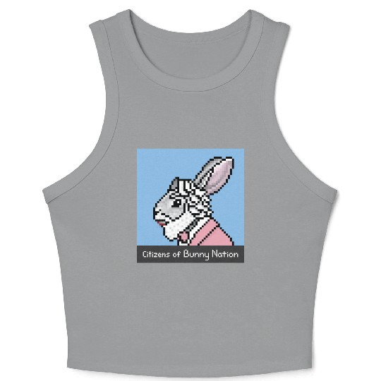 Citizens of Bunny Nation NFT #98 Artwork Crop Tank Top