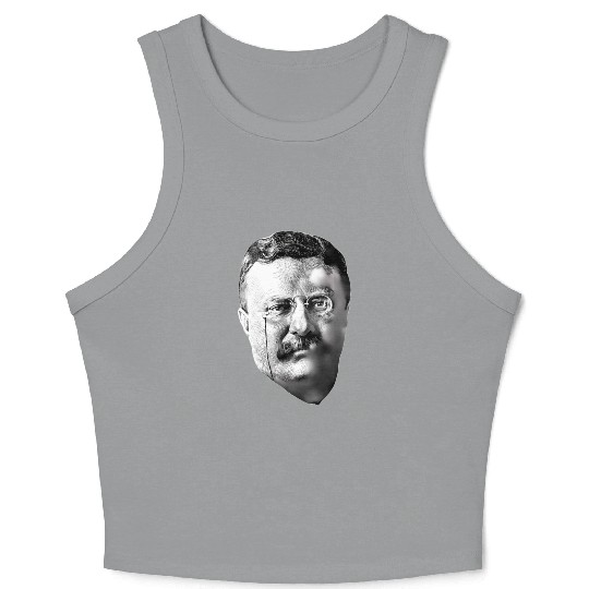 President Teddy Roosevelt Crop Tank Top