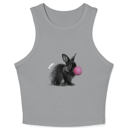 Bubbly Bunny: Embrace Playfulness with our Rabbit Crop Tank Top
