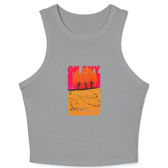 On Any Sunday Crop Tank Top
