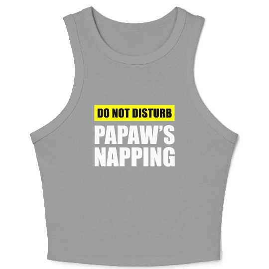 Do Not Disturb Papaw'S Napg Crop Tank Top