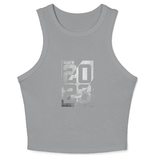 2023 Senior Class Of 23 Crop Tank Top