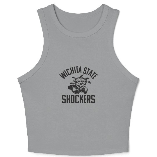 Wichita State Shockers Large One Color Crop Tank Top
