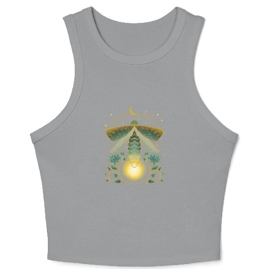 Firefly Magical Lunar Mystical For Nature Crop Tank Top