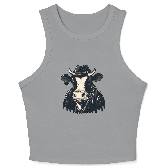 CowGirl Cowboy Party Stag Wild Crop Tank Top