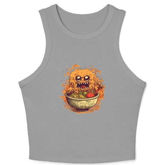 Ramen Monster Crop Tank Top