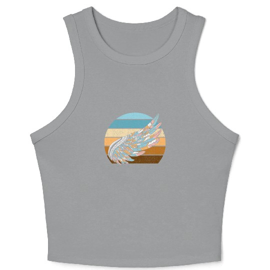 Falconry Bird Falcon Hunting Falconer Crop Tank Top