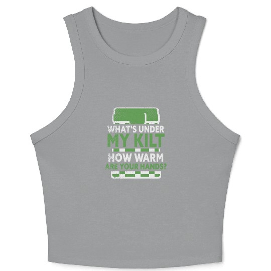 Kilt Scottish Highland Games Renaissance Festival Crop Tank Top