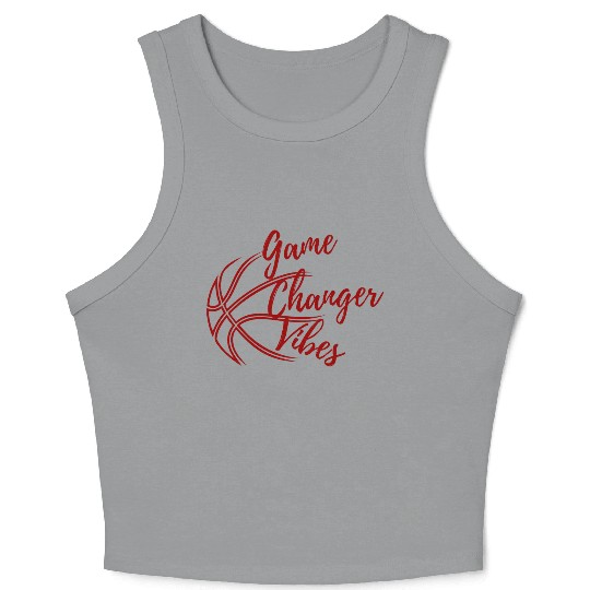 game changer vibes Crop Tank Top