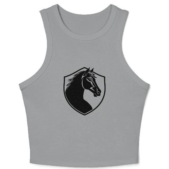 Horse Equine Pony Crop Tank Top