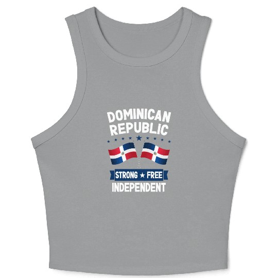 Dominican Republic Crop Tank Top