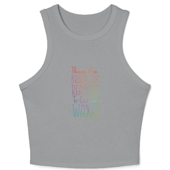 Cute Esthetician Skincare Crop Tank Top