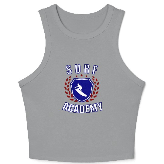 Surf Academy Crop Tank Top
