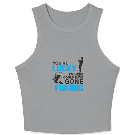 Fishing special Crop Tank Top