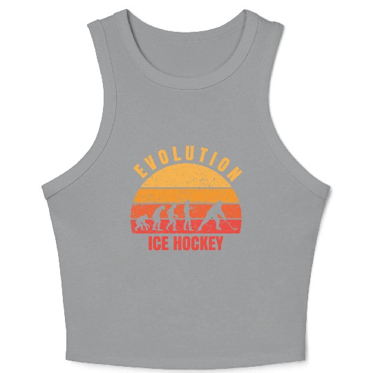 Evolution ice hockey Crop Tank Top