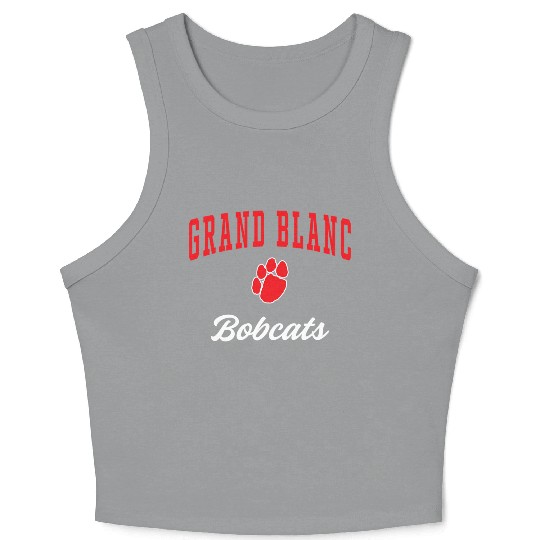 Grand Blanc High School Bobcats Crop Tank Top