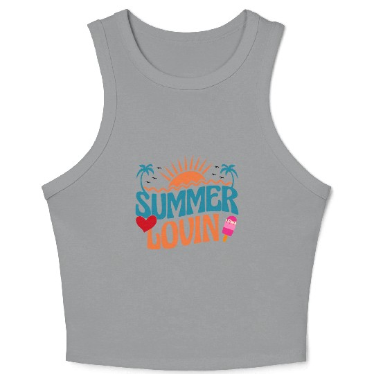 Summer Fun Crop Tank Top