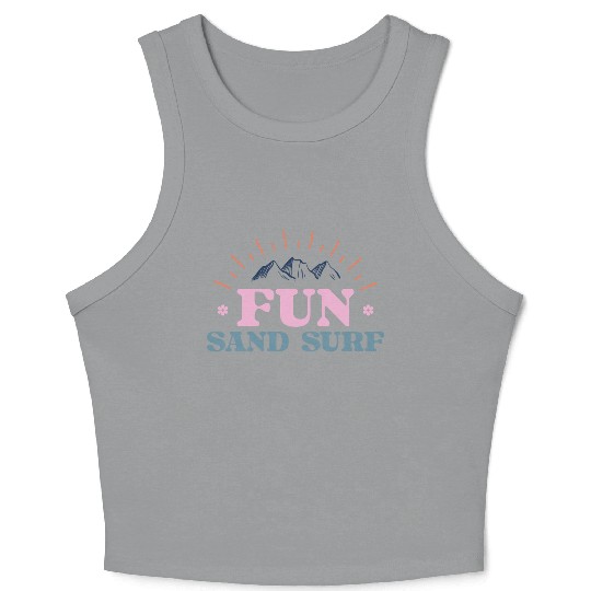 Summer Fun Crop Tank Top