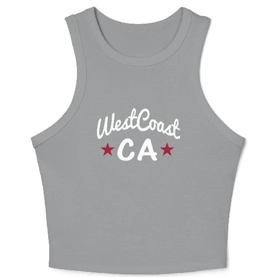 California West Coast Crop Tank Top