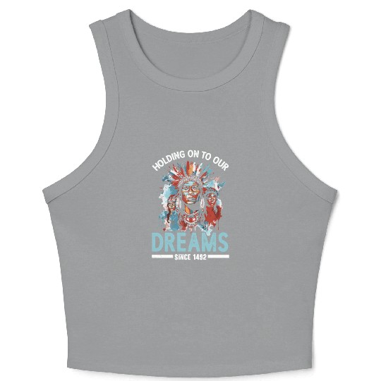 Aboriginal Indians Indigenous Native American Day Crop Tank Top