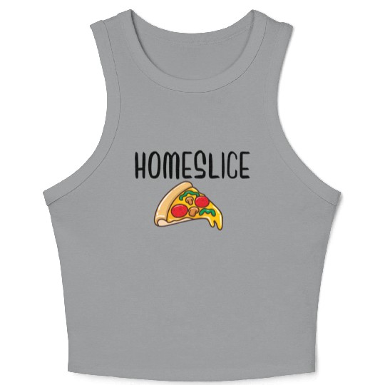 Homeslice Pizza Pizza Merry Crop Tank Top