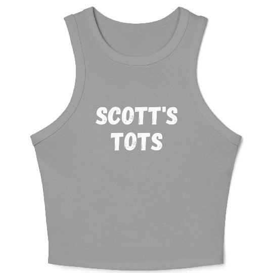 Scott'S Tots Office Crop Tank Top