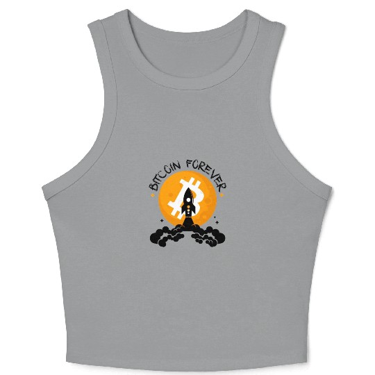 Bitcoin Forever Crop Tank Top