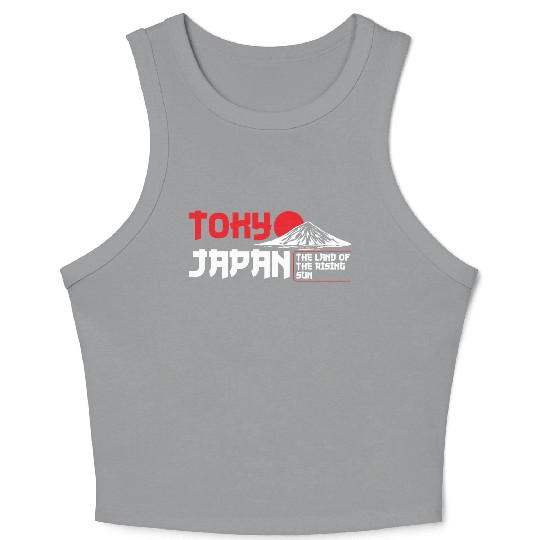 Tokyo City Japanese Crop Tank Top