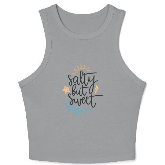 Salty But Sweet Crop Tank Top