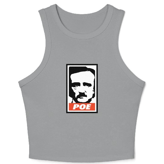 Edgar Allan Poe Crop Tank Top