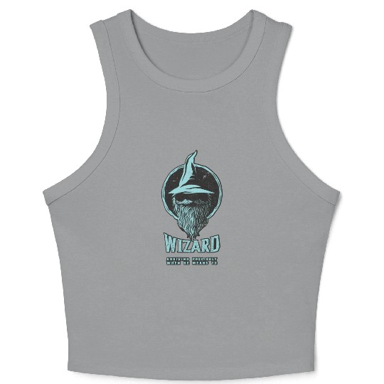 A Wizard Never Late Crop Tank Top