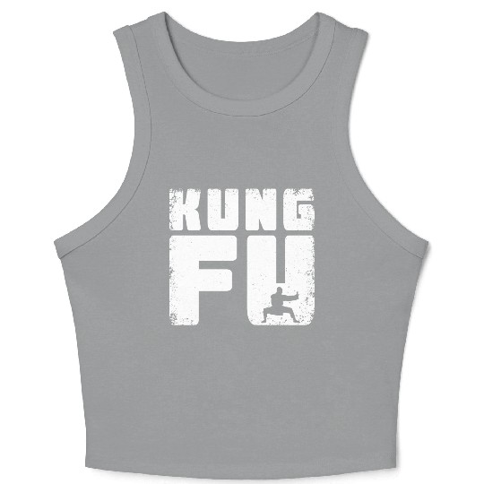 Vintage Kung Fu | Kung Fu Martial Art Crop Tank Top