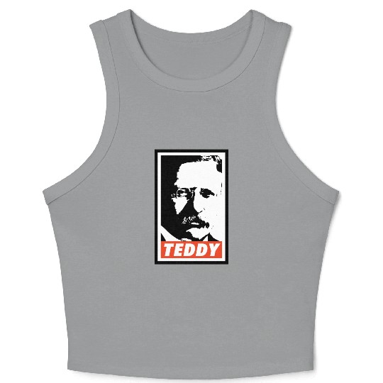 Teddy Roosevelt Crop Tank Top