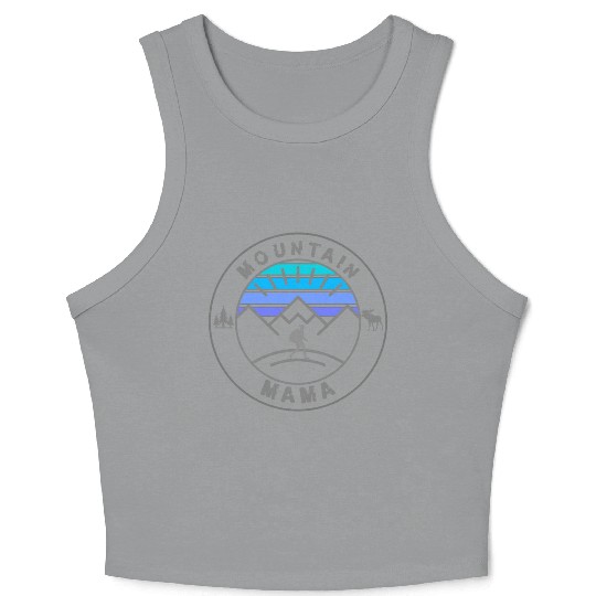 Mountain Mama Crop Tank Top