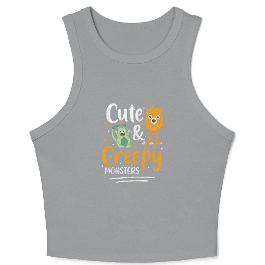 Monster Fright Children Monster Hunter Crop Tank Top