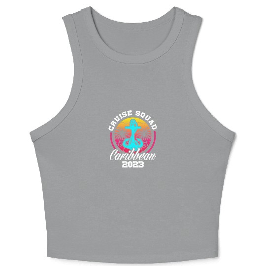 Cruise Squad Caribbean 2023 Crop Tank Top