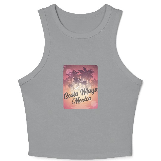 Costa Maya Mexico Crop Tank Top