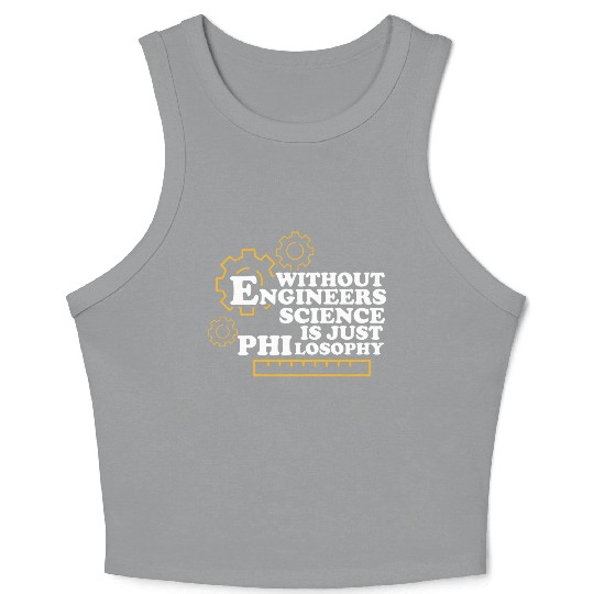 Philosophy Teacher Poetry Reading Book Science Crop Tank Top