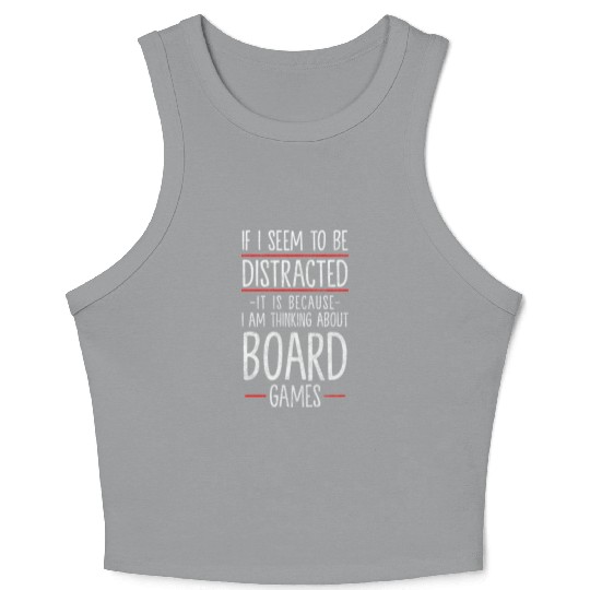 Game Geek Strategy Crop Tank Top